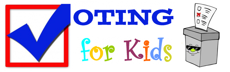 kids voting clipart