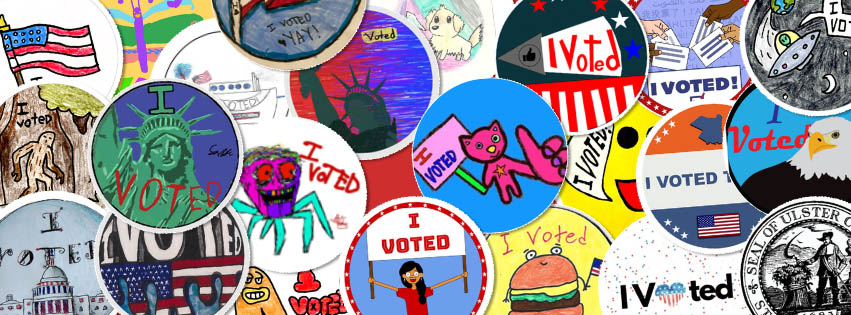 Election Sticker Contest Entries