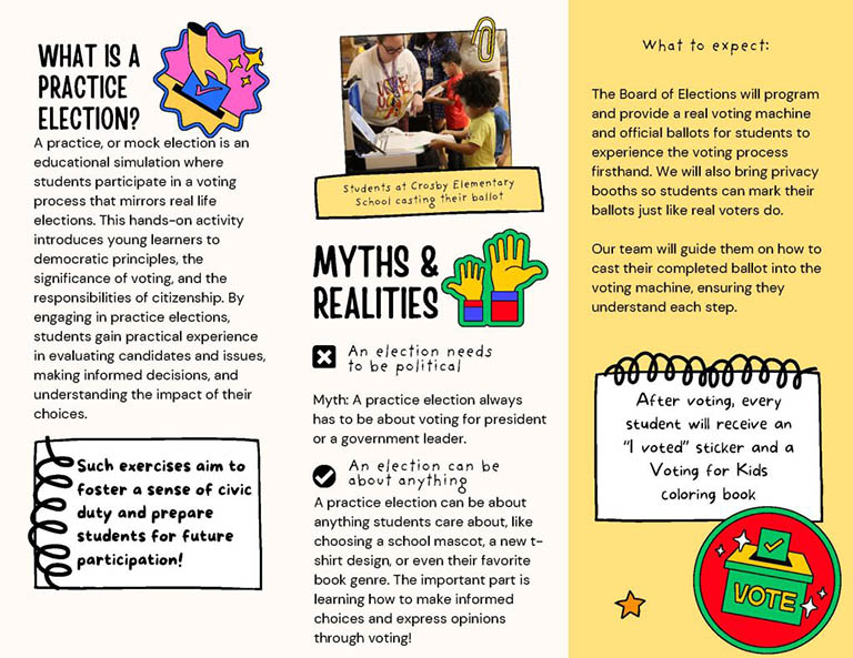 Practice Election Brochure Page 2